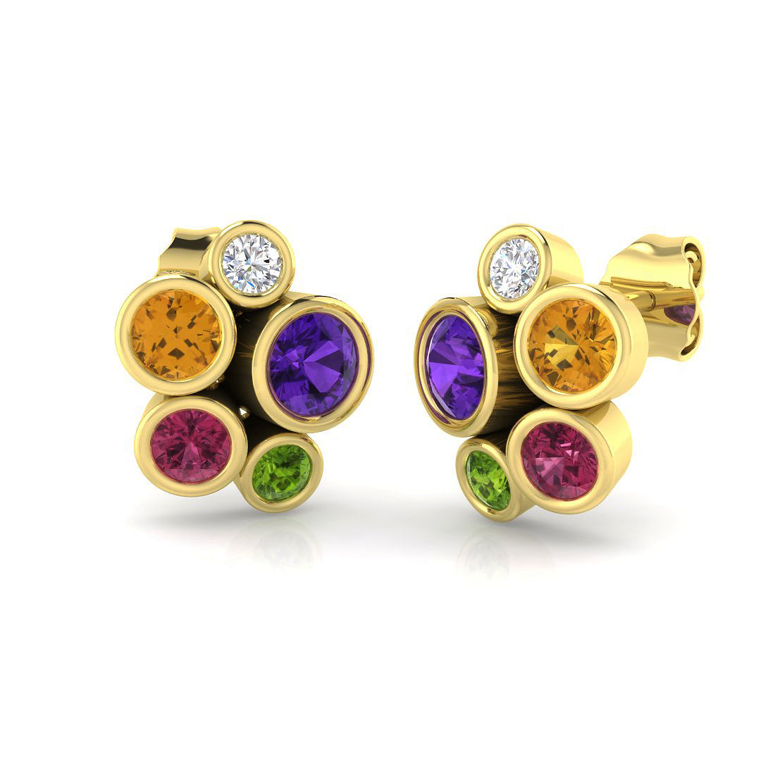 SE6195 — Earrings - 9k Yellow Gold