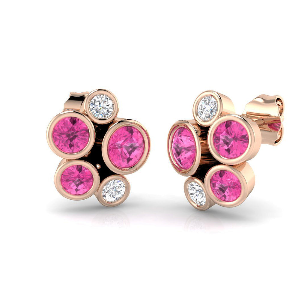 SE6195 — Earrings - 9k Rose Gold