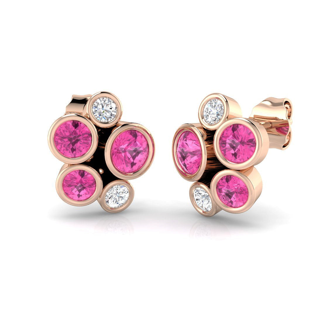 SE6195 — Earrings - 9k Rose Gold