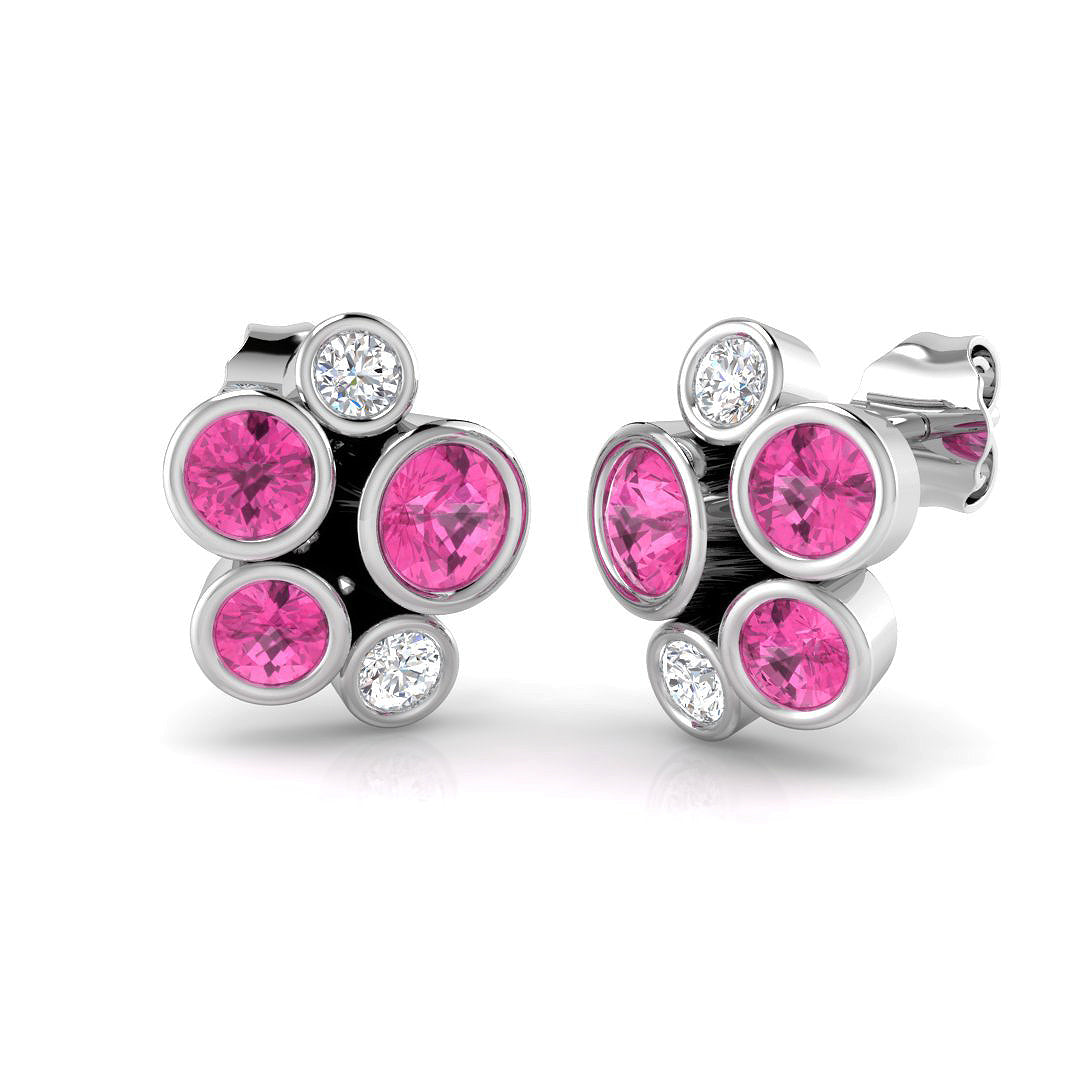 SE6195 — Earrings - 18k White Gold
