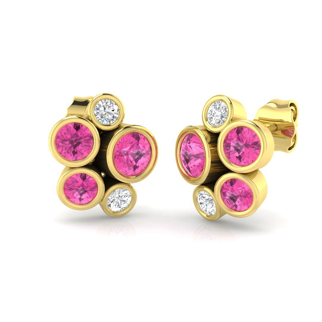 SE6195 — Earrings - 9k Yellow Gold