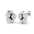 SE6195 — Earrings - 9k White Gold