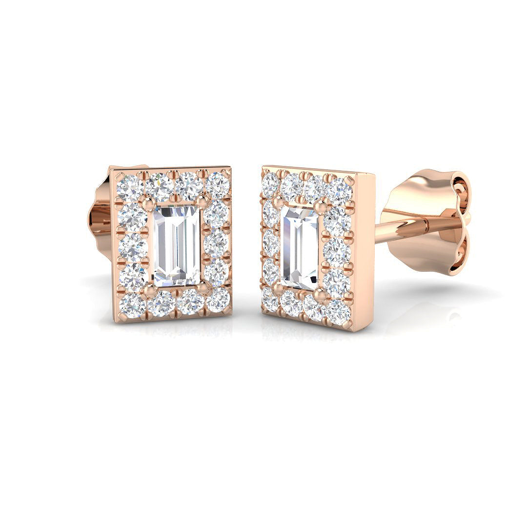 SE6196 — Earrings - 9k Rose Gold