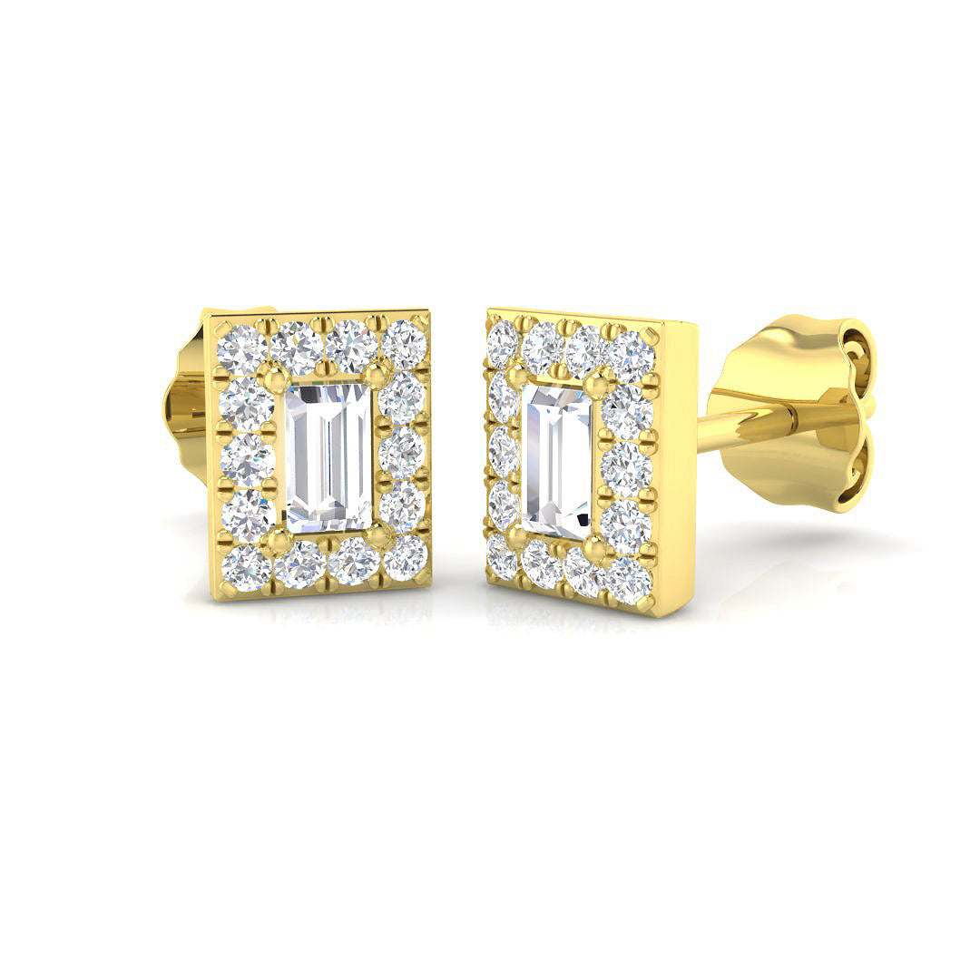 SE6196 — Earrings - 9k Yellow Gold
