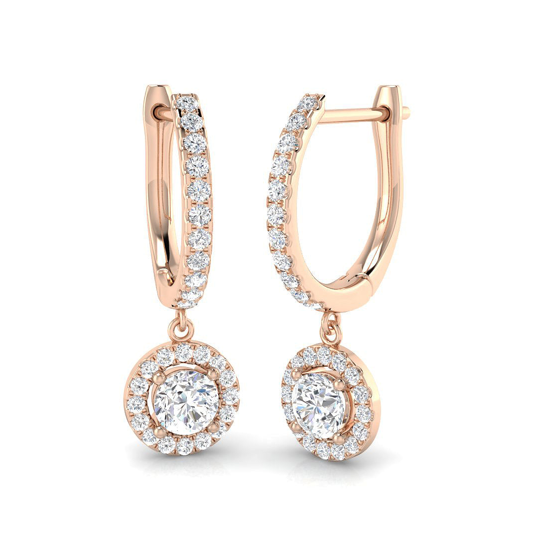 SE6204 — Earrings - 9k Rose Gold