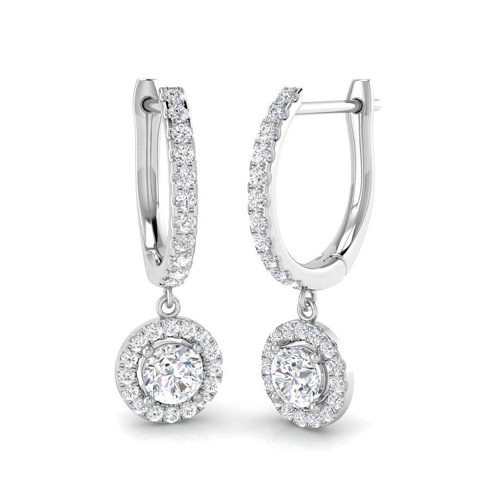 SE6204 — Earrings - 9k White Gold