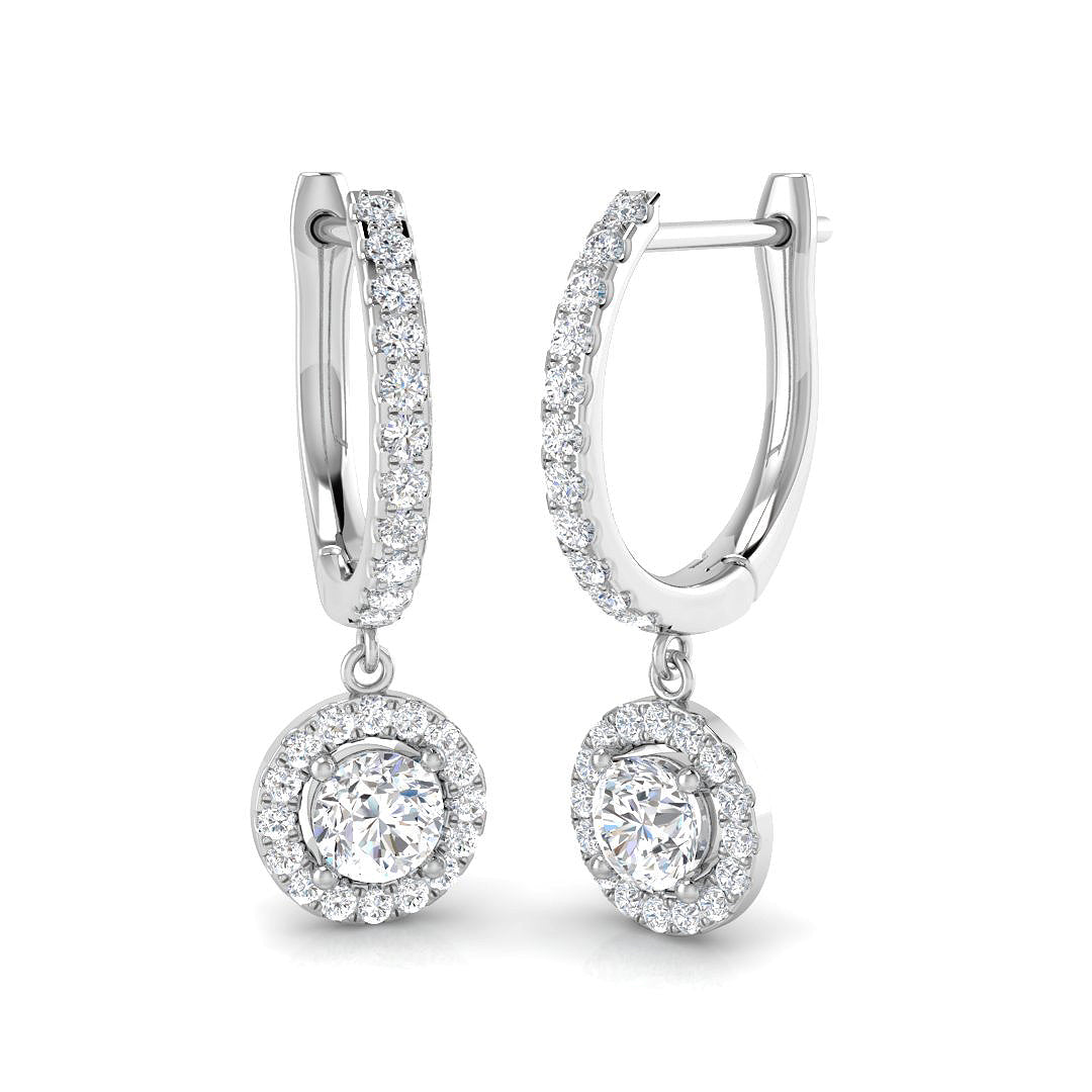 SE6204 — Earrings - 9k White Gold
