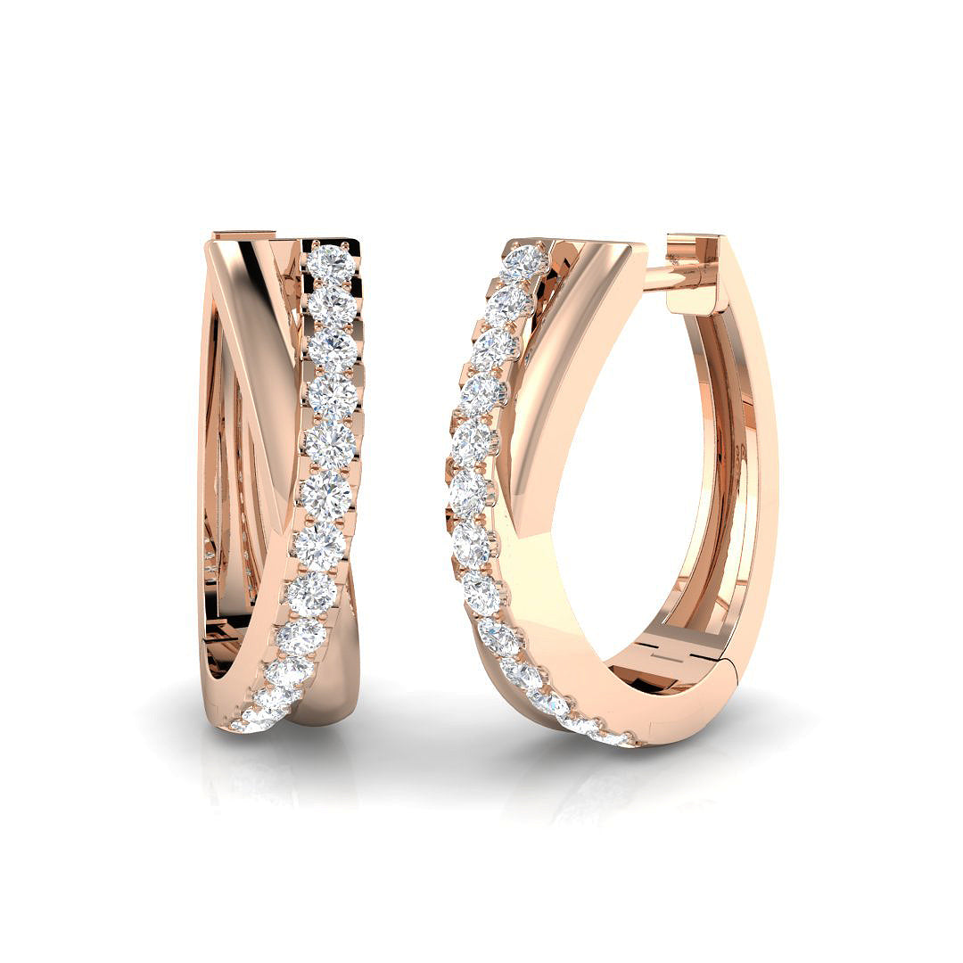 SE6210 — Earrings - 9k Rose Gold