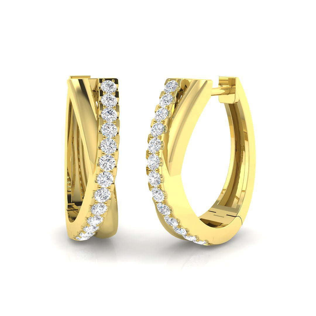 SE6210 — Earrings - 9k Yellow Gold