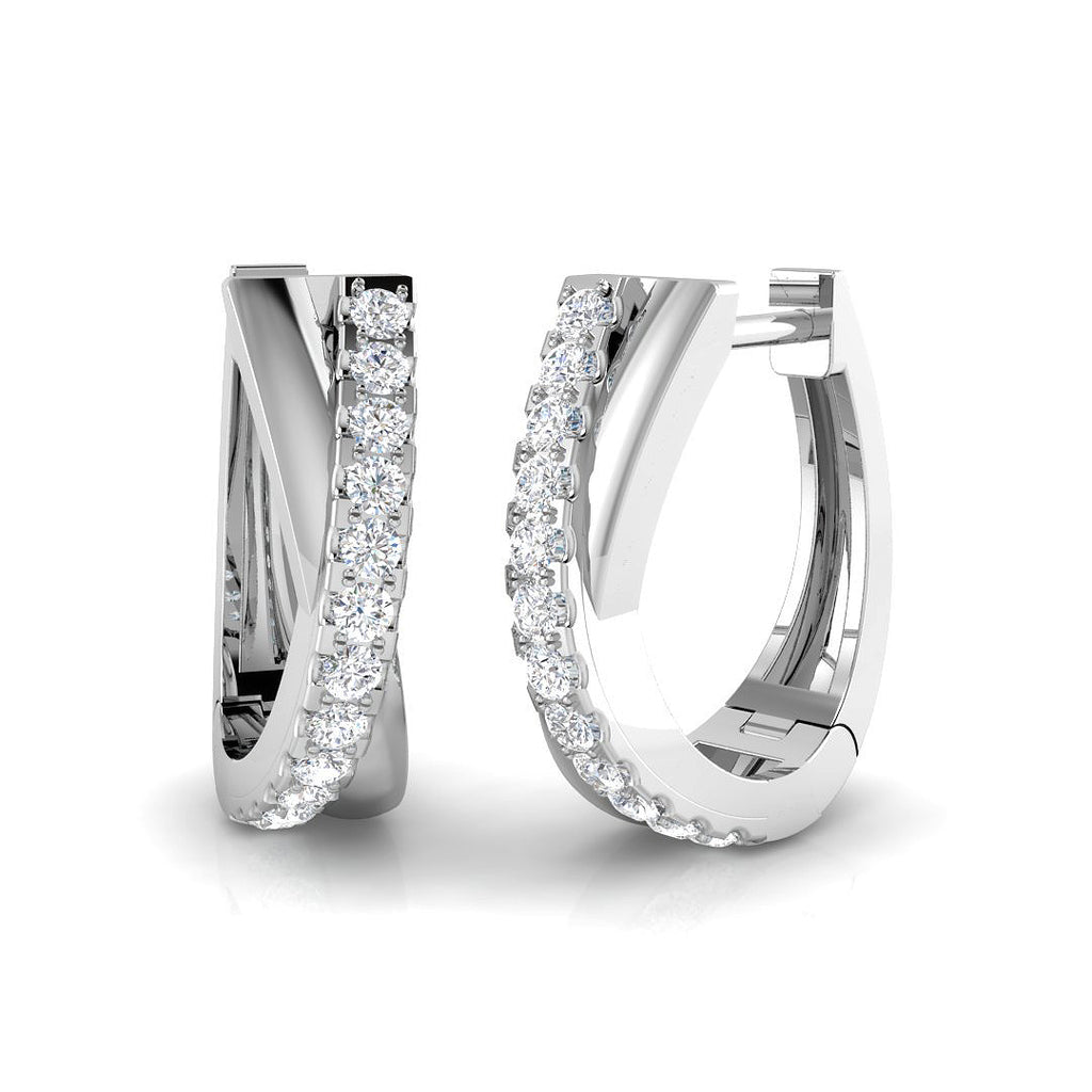 SE6211 — Earrings - 9k White Gold