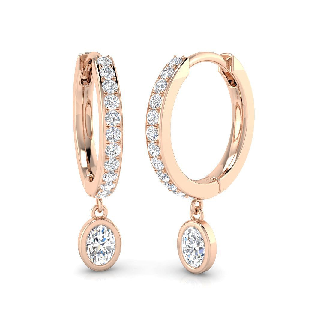 SE6212 — Earrings - 9k Rose Gold