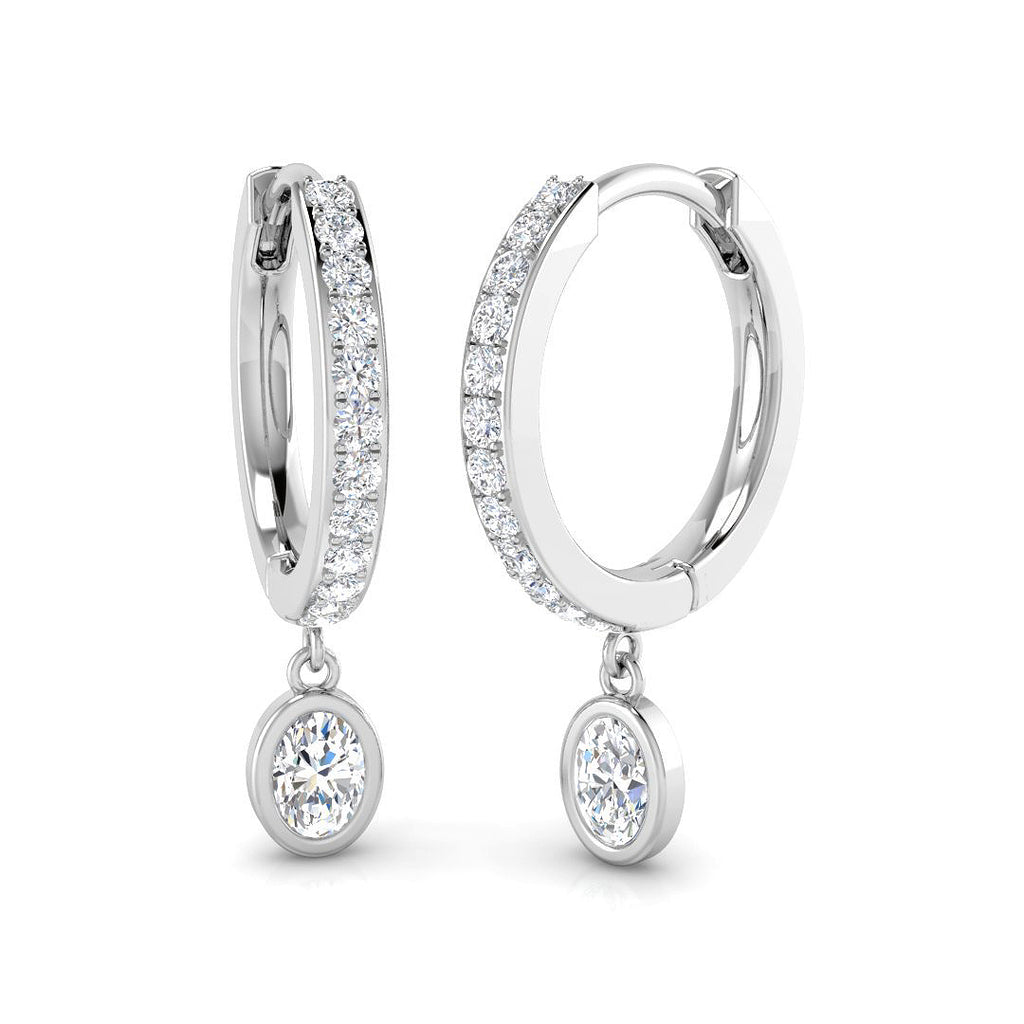 SE6212 — Earrings - 9k White Gold