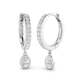 SE6212 — Earrings - 9k White Gold