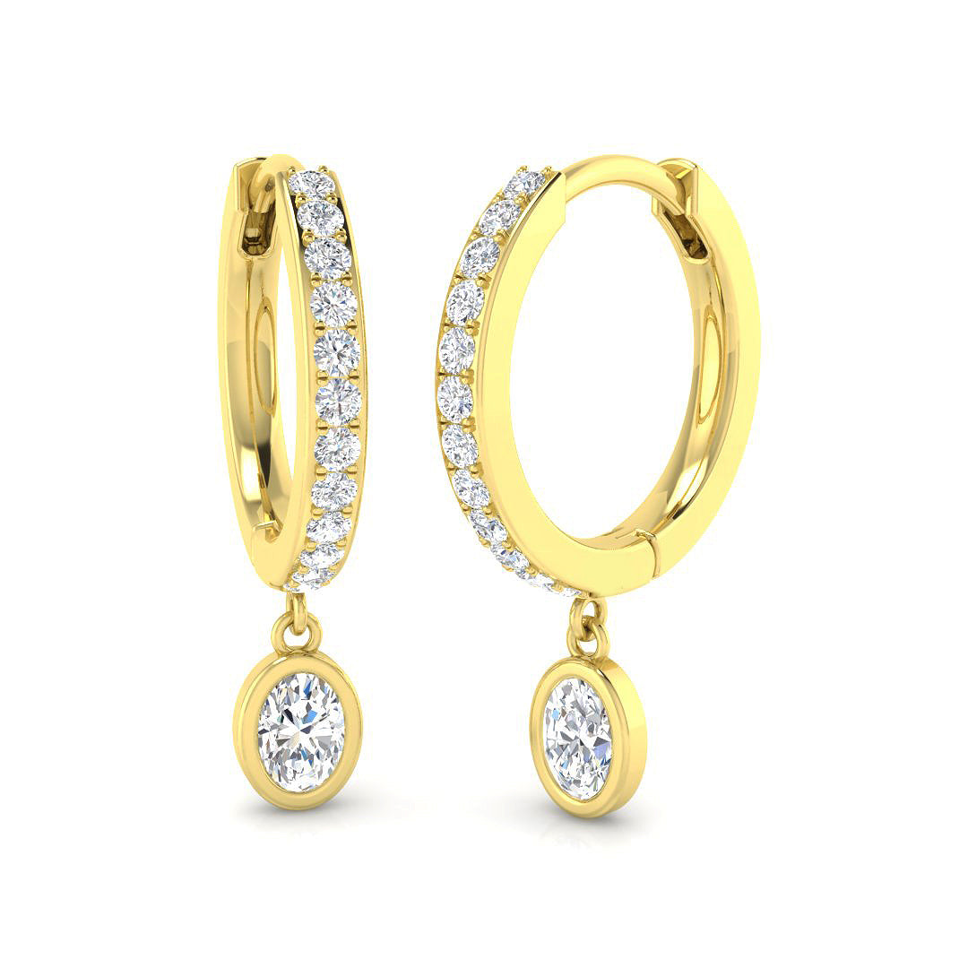 SE6212 — Earrings - 9k Yellow Gold