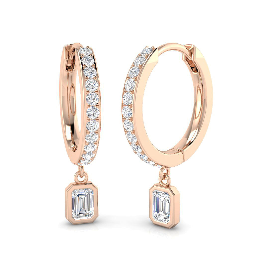 SE6213 — Earrings - 9k Rose Gold