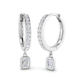 SE6213 — Earrings - 9k White Gold