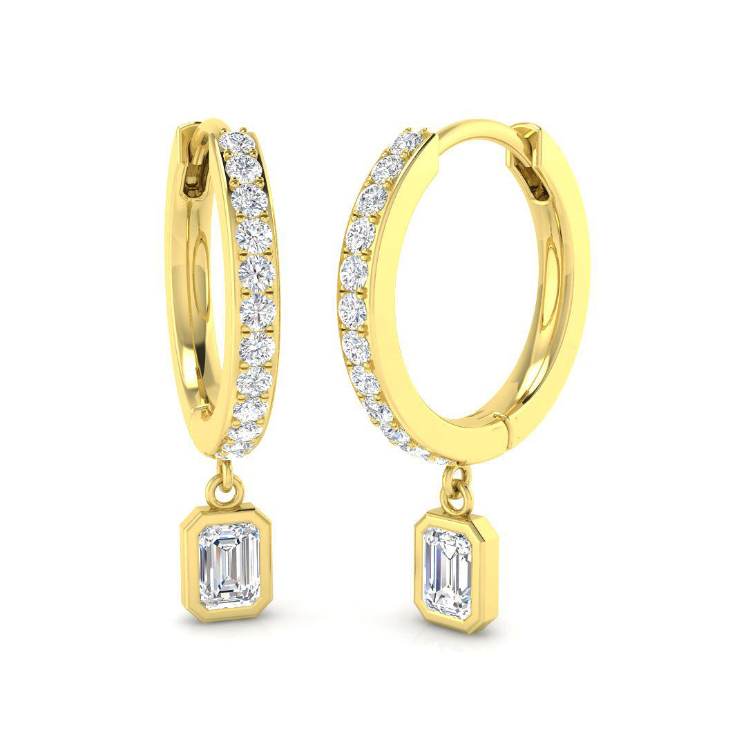 SE6213 — Earrings - 9k Yellow Gold