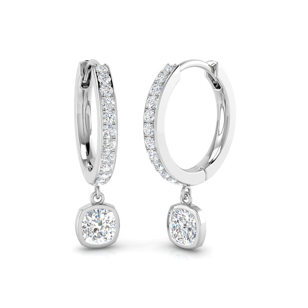 SE6214 — Earrings - 9k White Gold