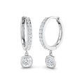 SE6214 — Earrings - 9k White Gold