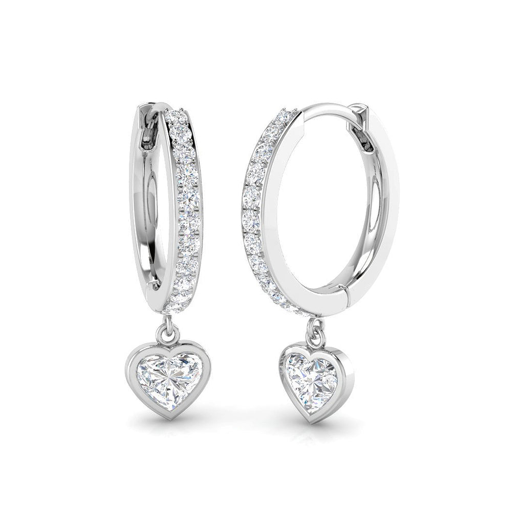 SE6215 — Earrings - 9k White Gold