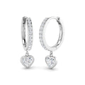 SE6215 — Earrings - 9k White Gold