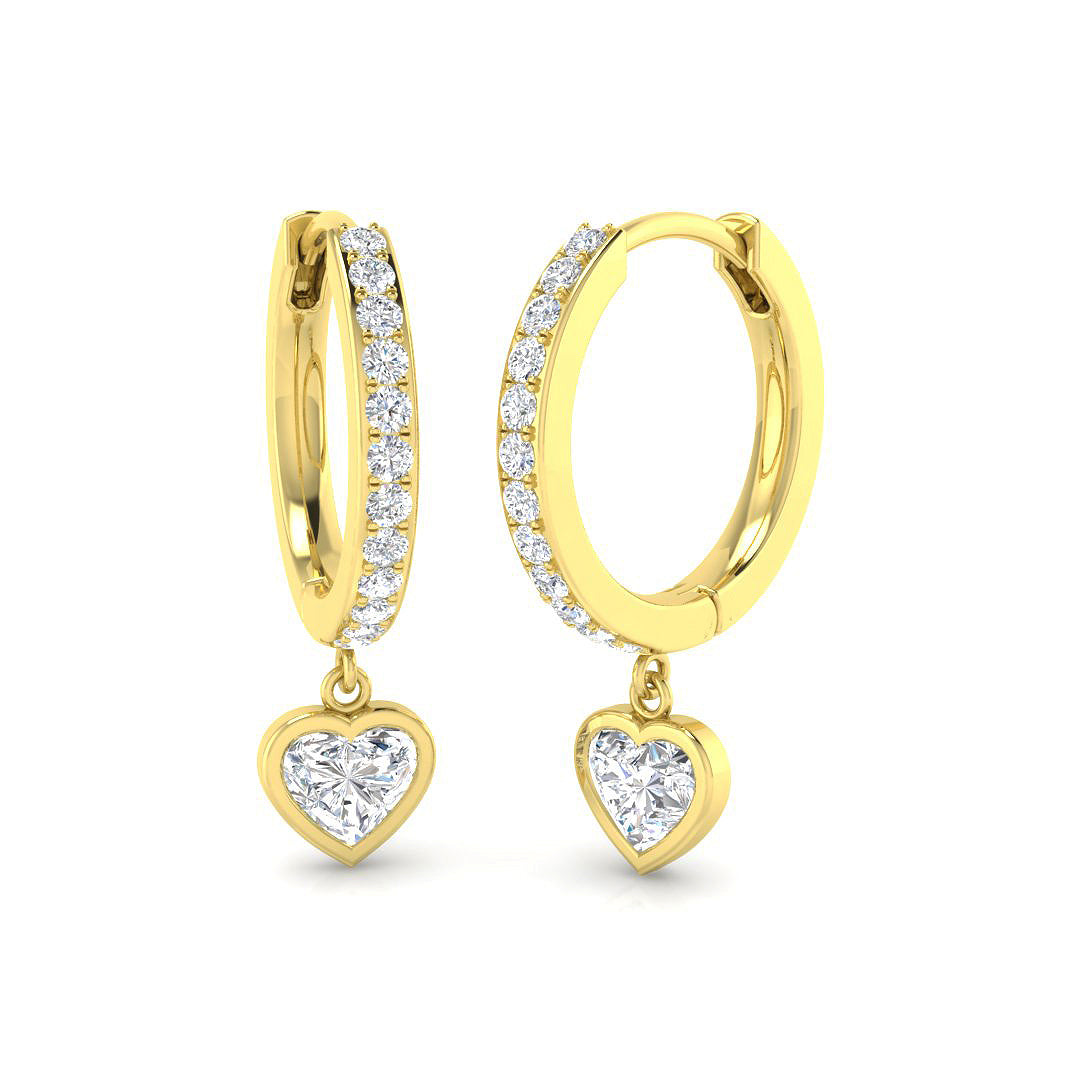 SE6215 — Earrings - 9k Yellow Gold