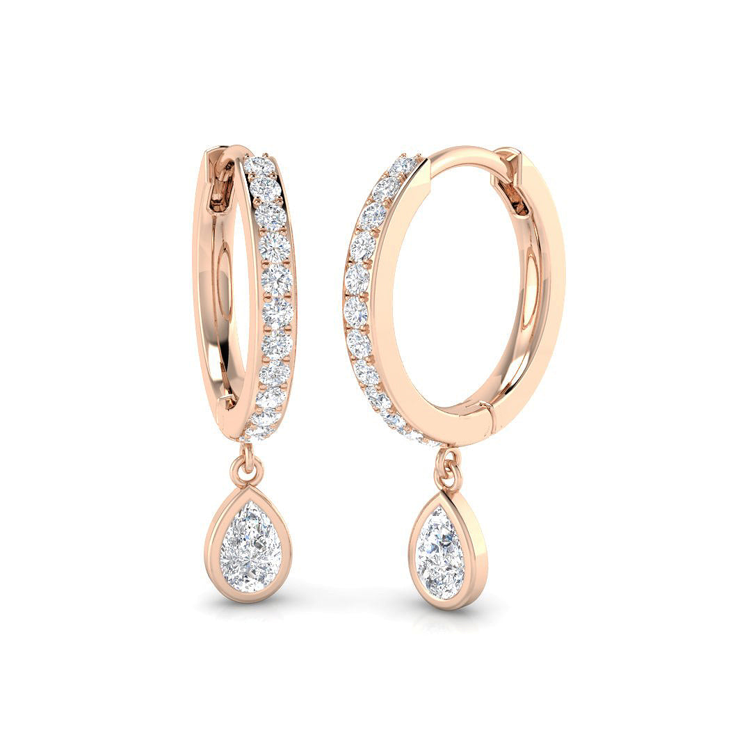 SE6216 — Earrings - 9k Rose Gold