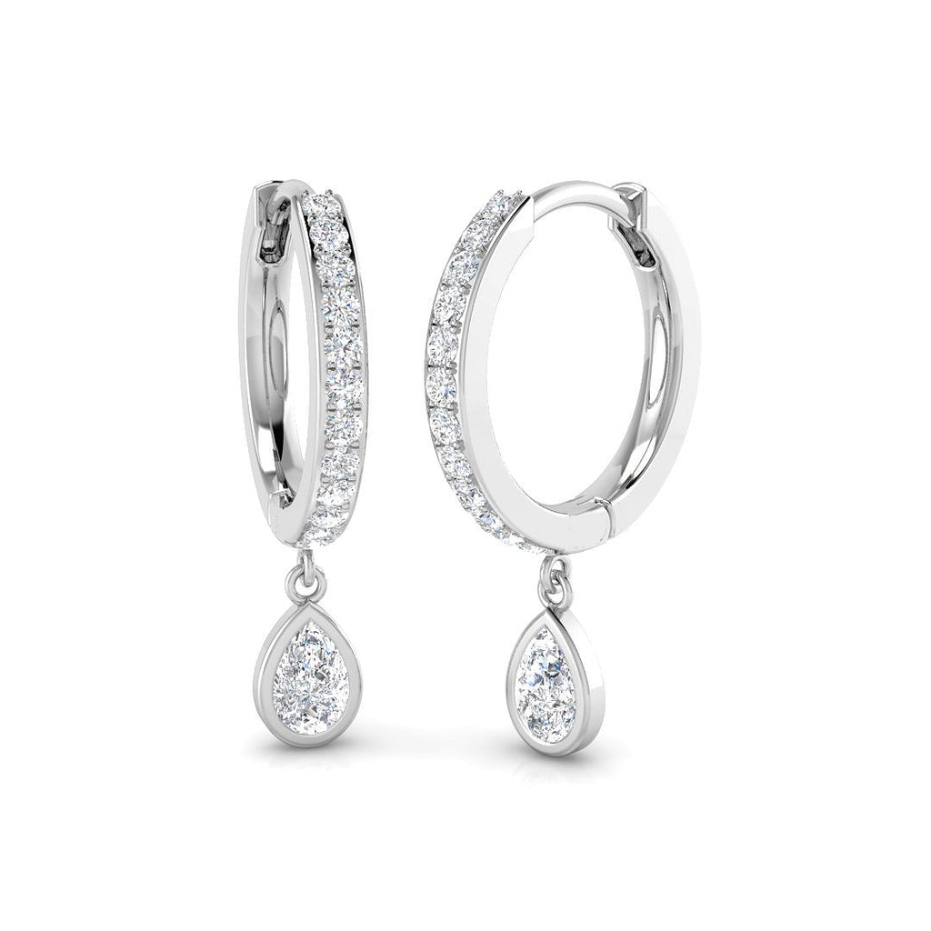 SE6216 — Earrings - 9k White Gold