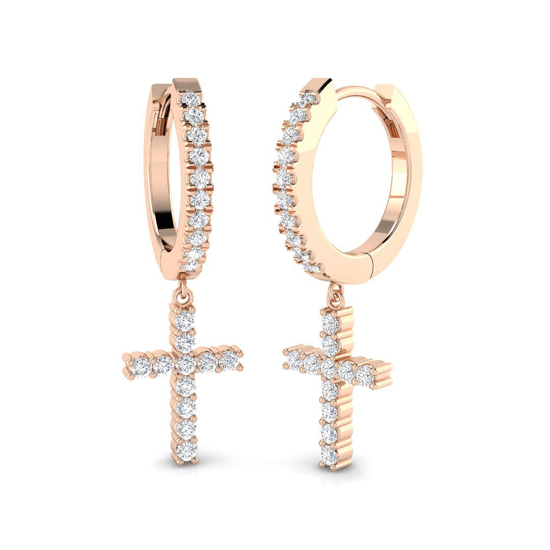 SE6219 — Earrings - 9k Rose Gold