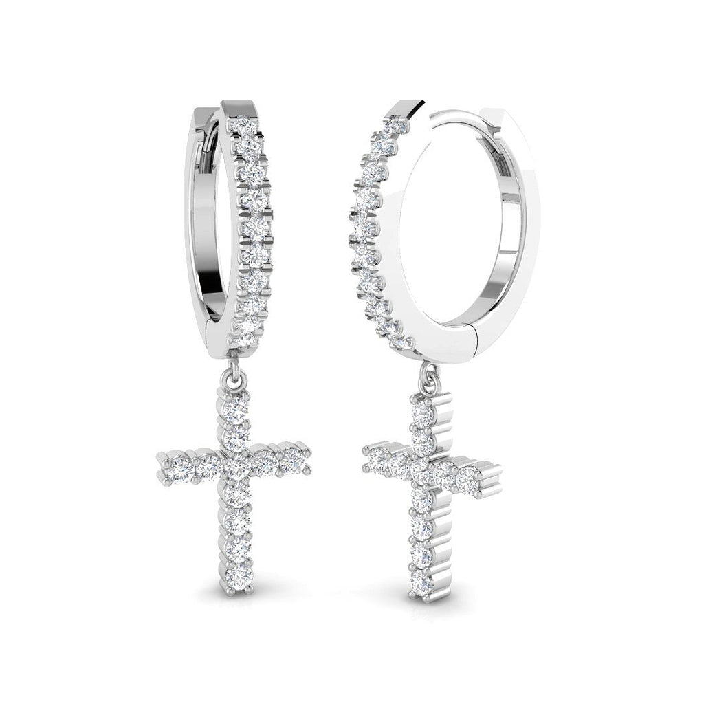 SE6219 — Earrings - 9k White Gold