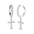 SE6219 — Earrings - 9k White Gold