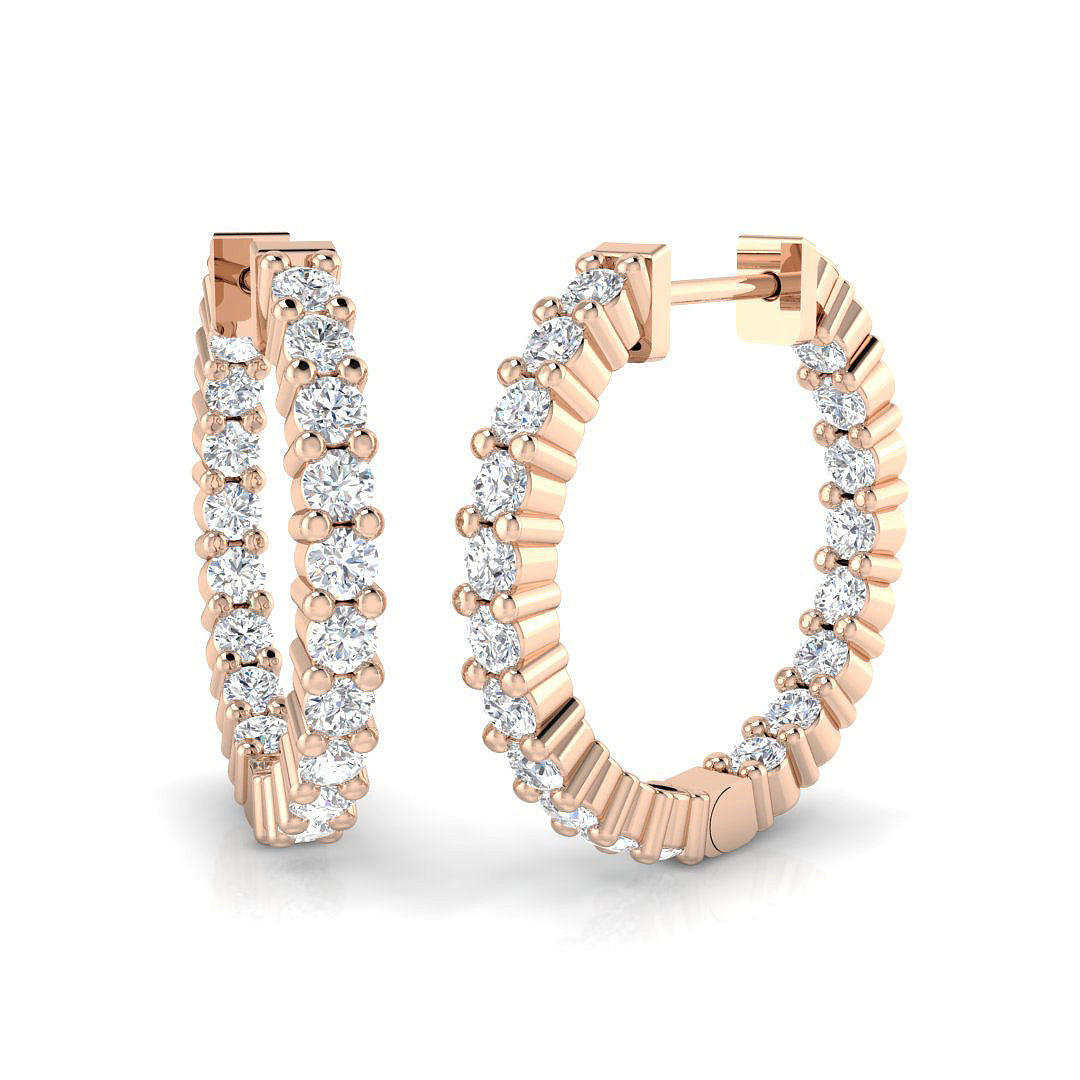 SE6220 — Earrings - 9k Rose Gold