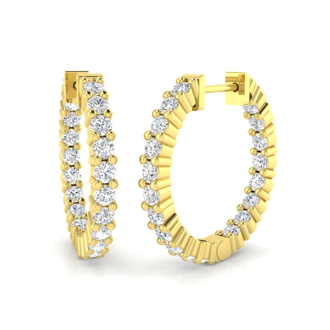 SE6220 — Earrings - 9k Yellow Gold