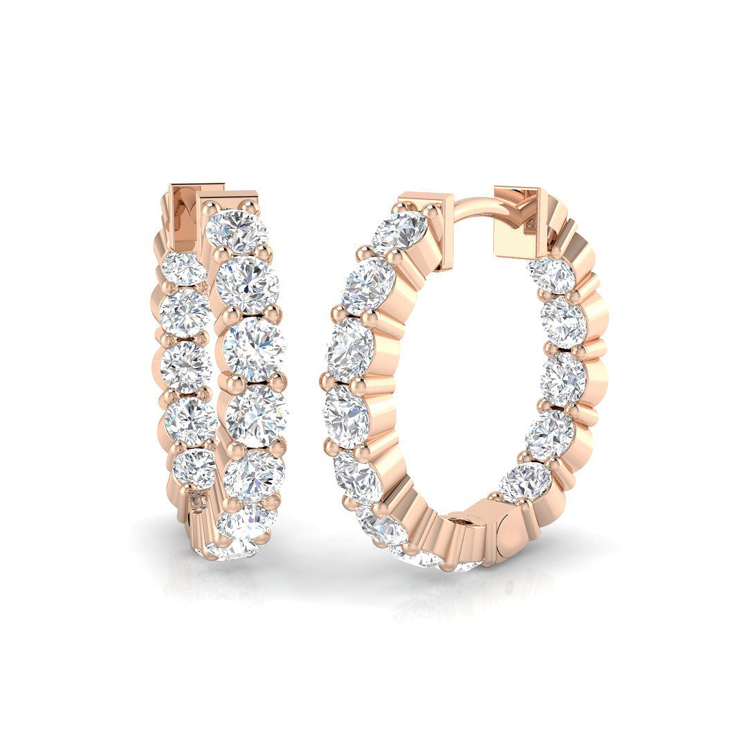 SE6223 — Earrings - 9k Rose Gold