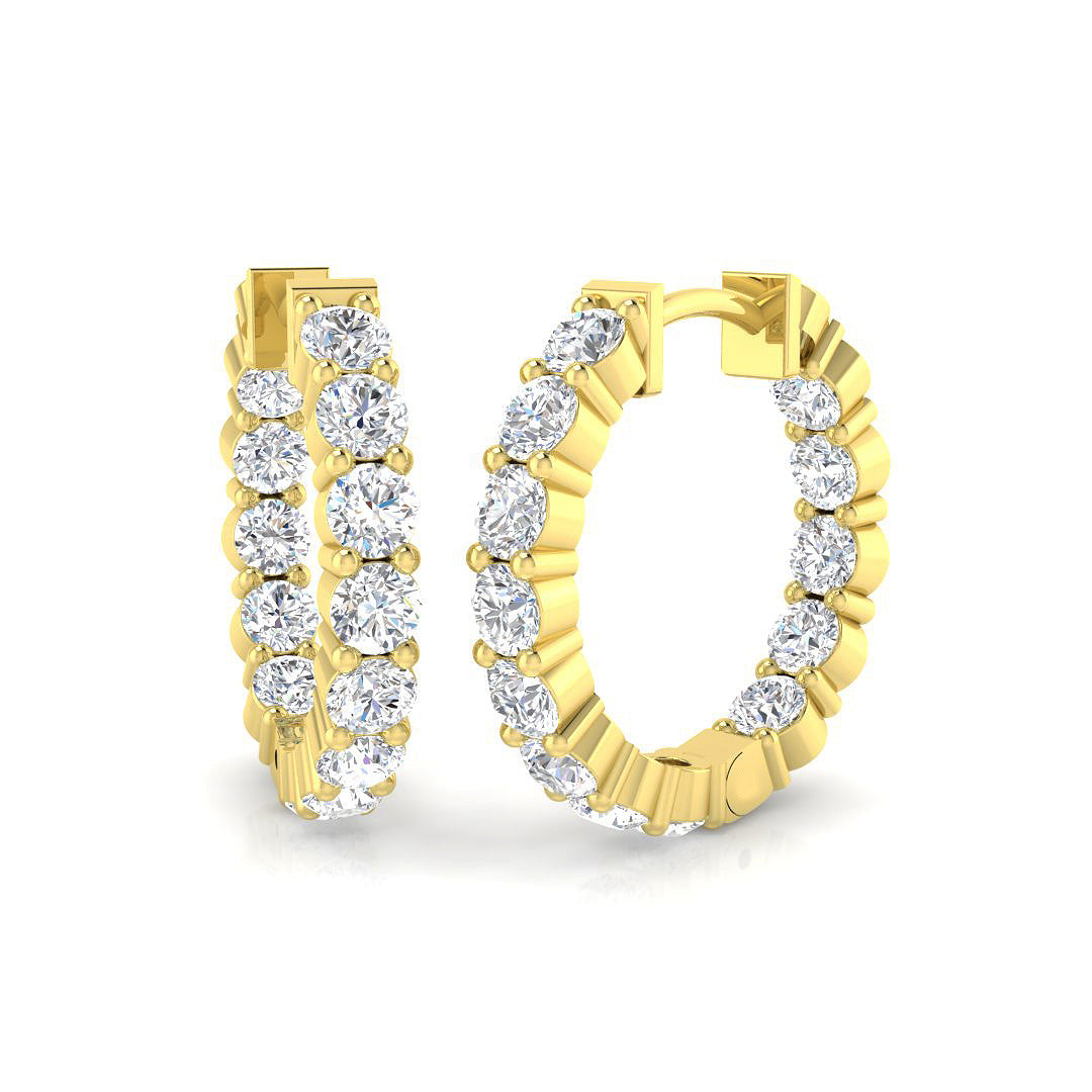 SE6223 — Earrings - 9k Yellow Gold