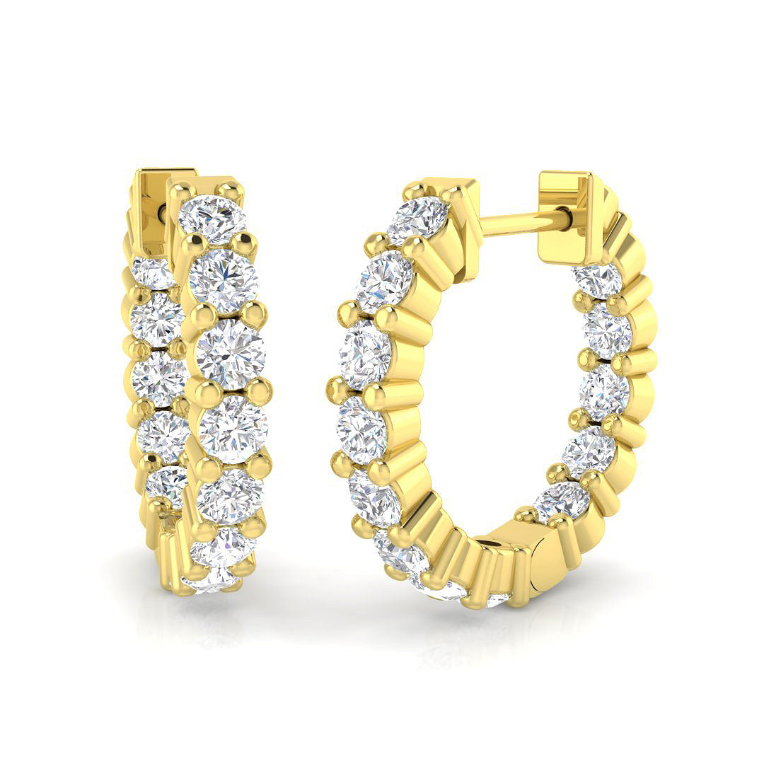 SE6224 — Earrings - 9k Yellow Gold