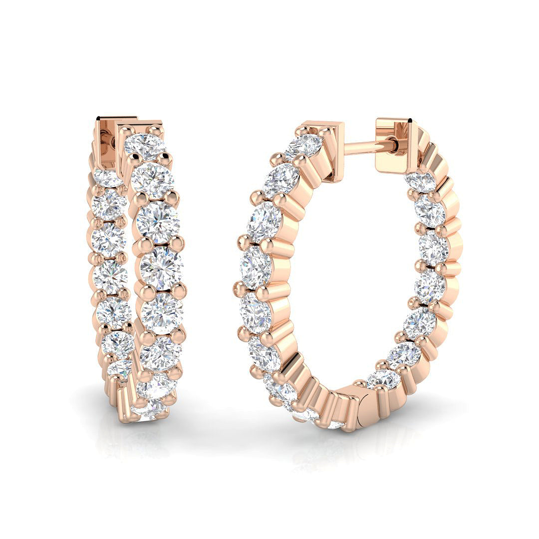SE6226 — Earrings - 9k Rose Gold