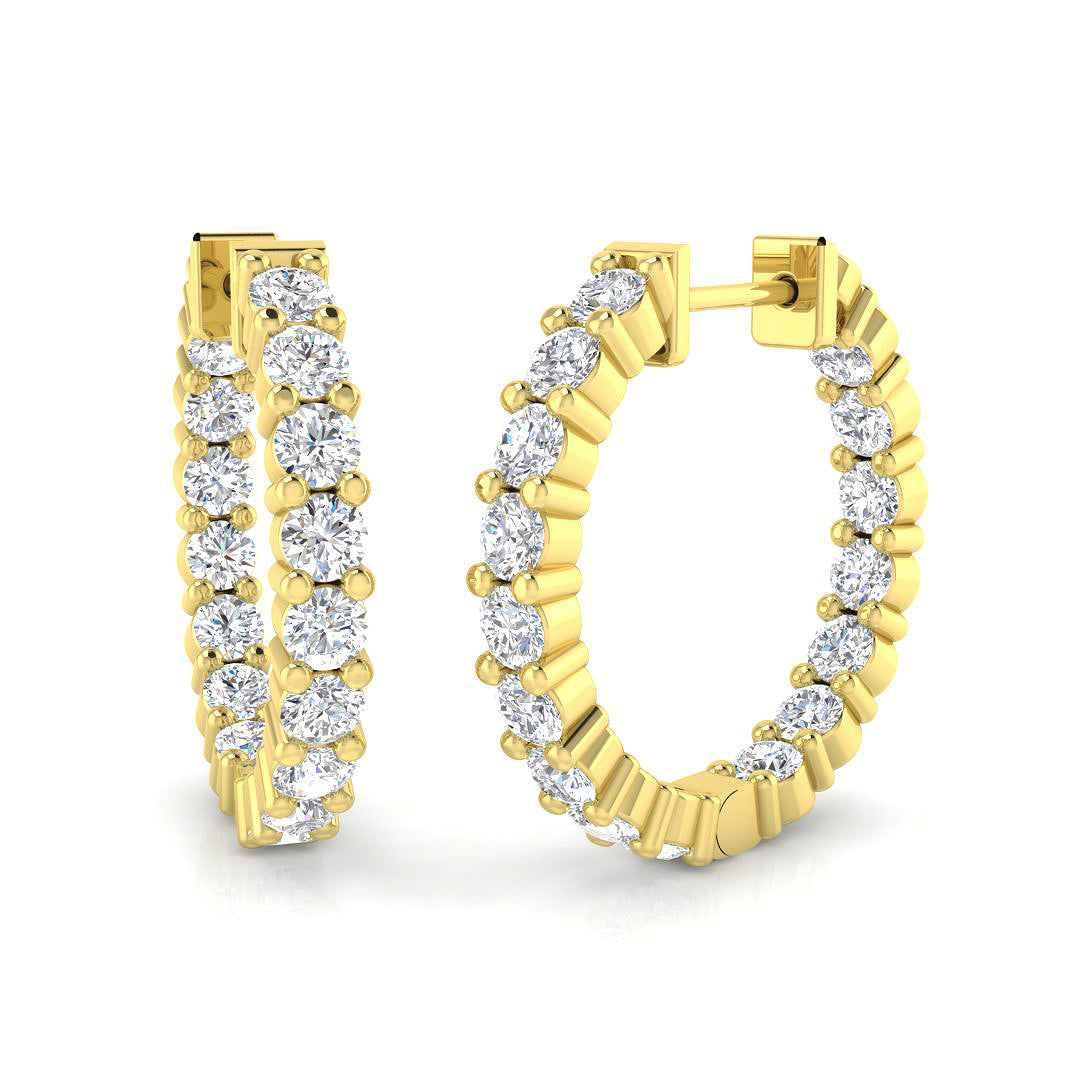 SE6226 — Earrings - 9k Yellow Gold