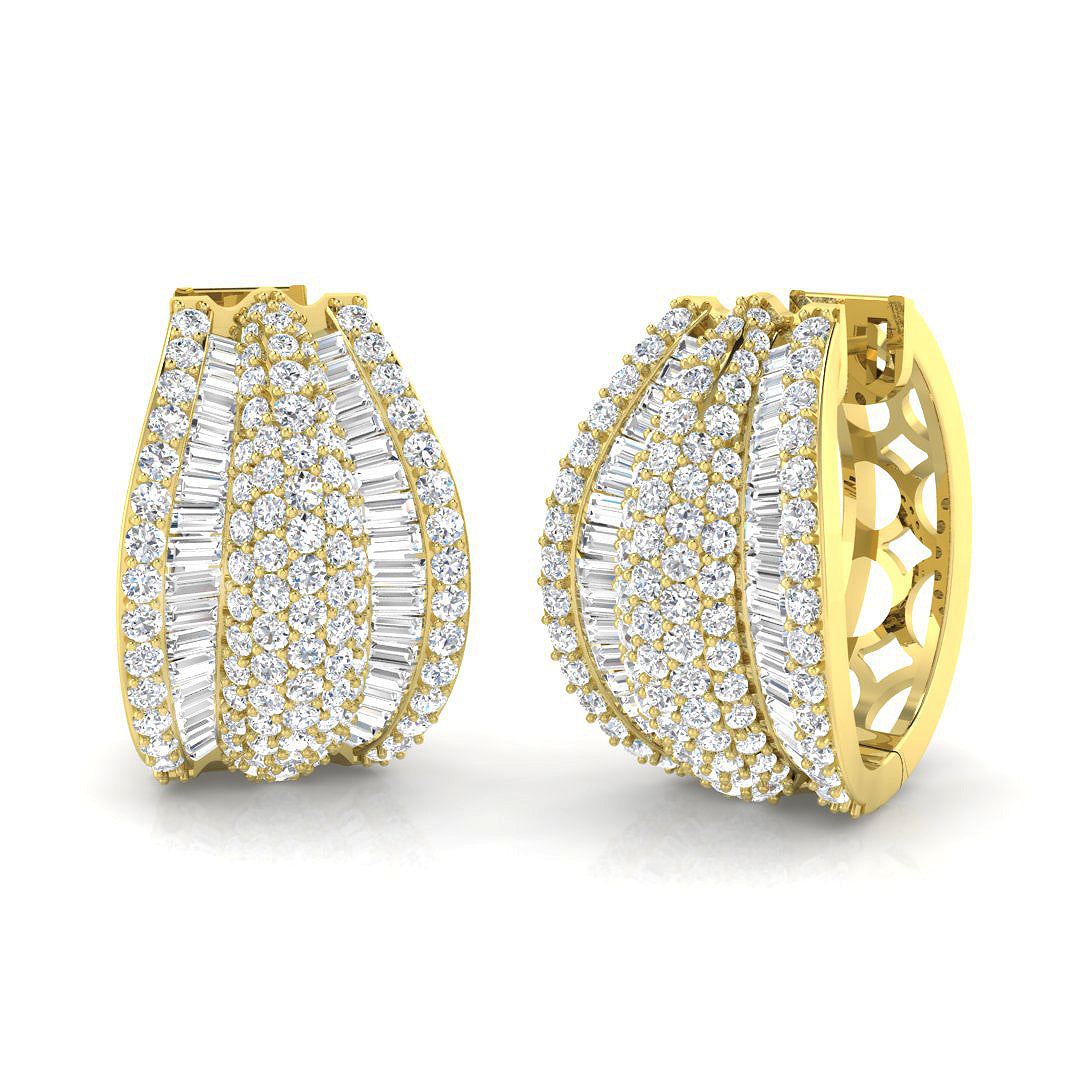 SE6229 — Earrings - 9k Yellow Gold