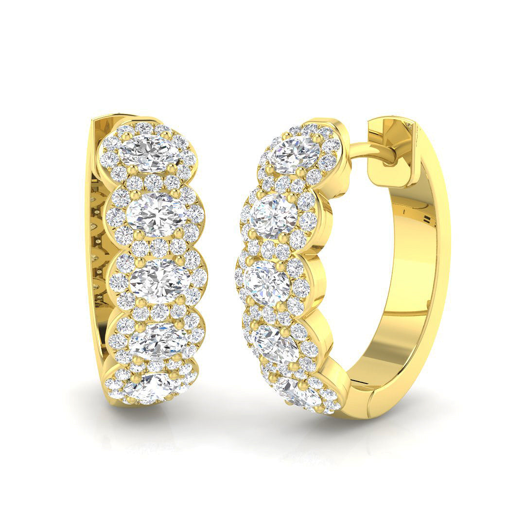 SE6230 — Earrings - 9k Yellow Gold