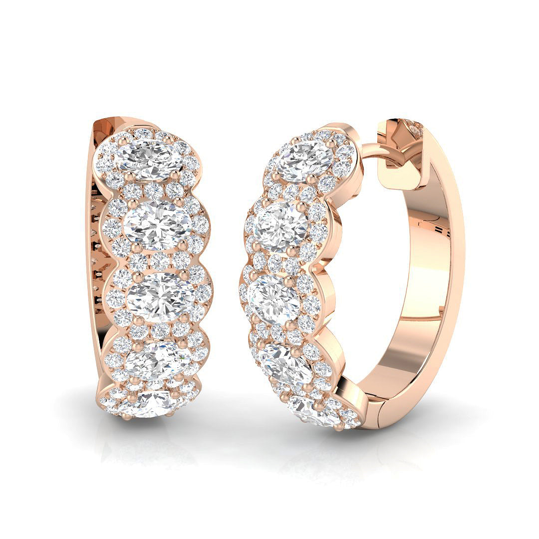 SE6231 — Earrings - 9k Rose Gold