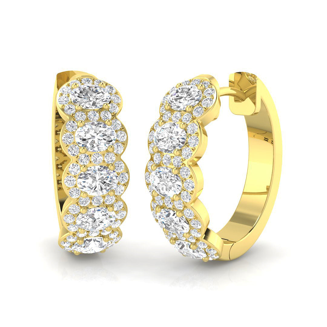 SE6231 — Earrings - 9k Yellow Gold