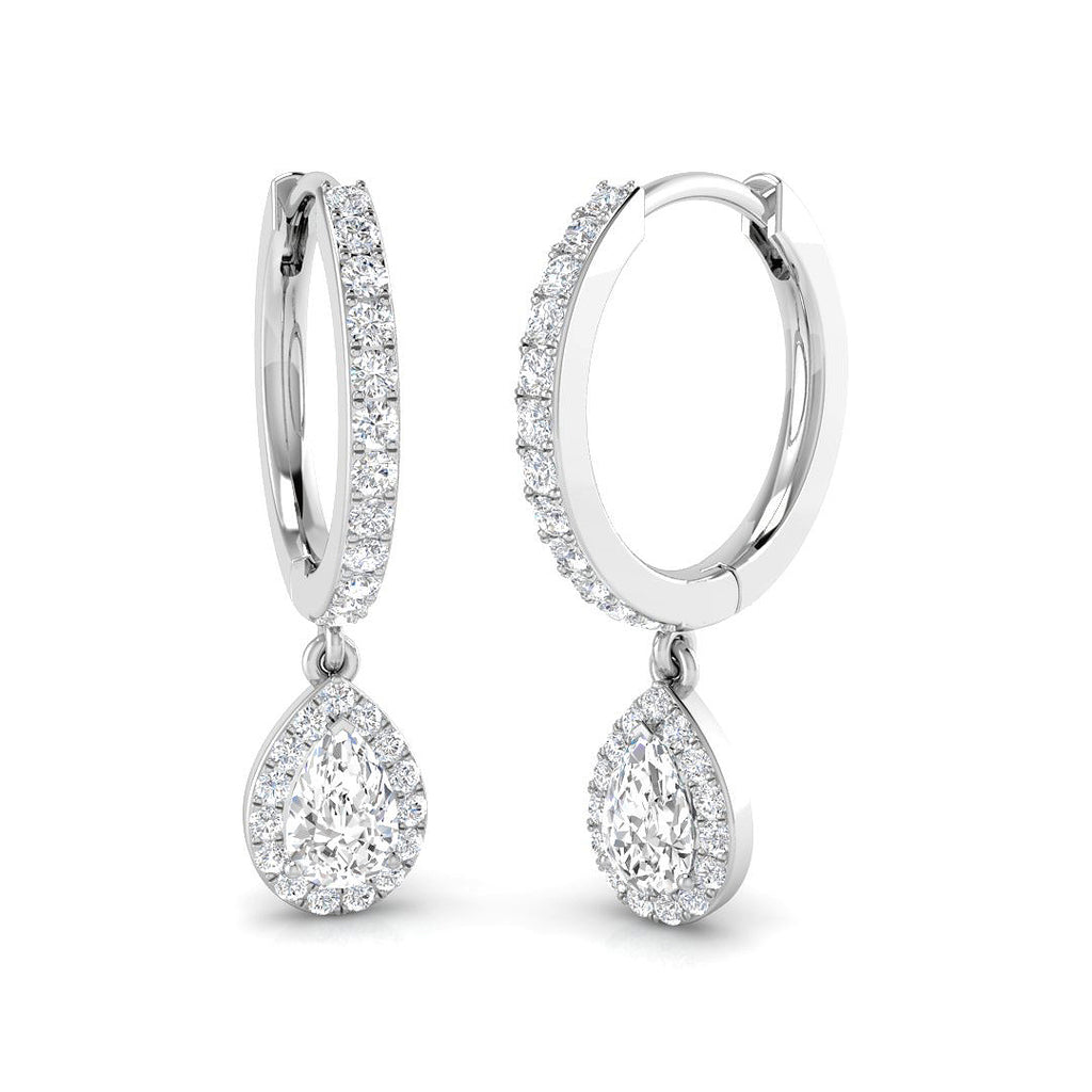 SE6233 — Earrings - 9k White Gold