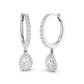 SE6233 — Earrings - 9k White Gold
