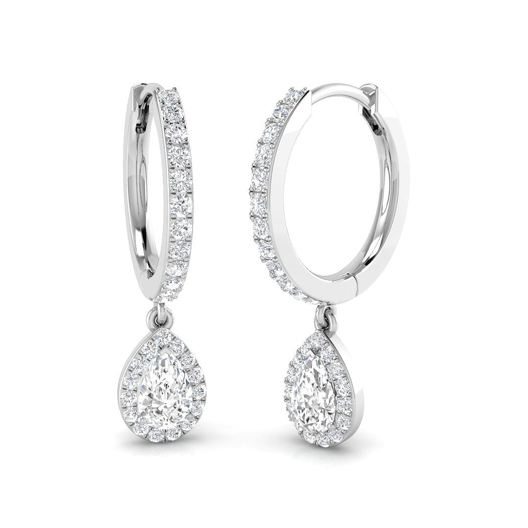 SE6233 — Earrings - 9k White Gold