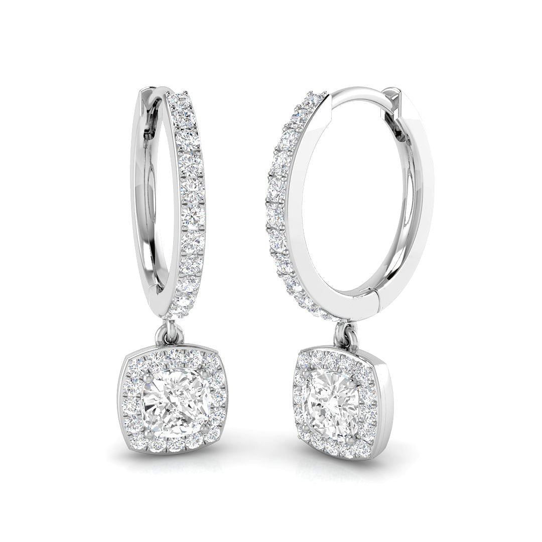 SE6234 — Earrings - 9k White Gold
