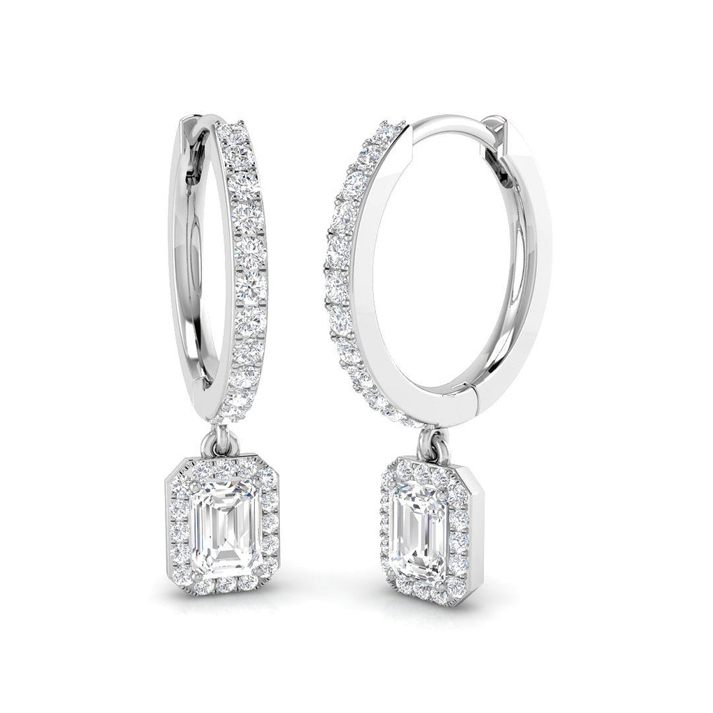 SE6235 — Earrings - 9k White Gold