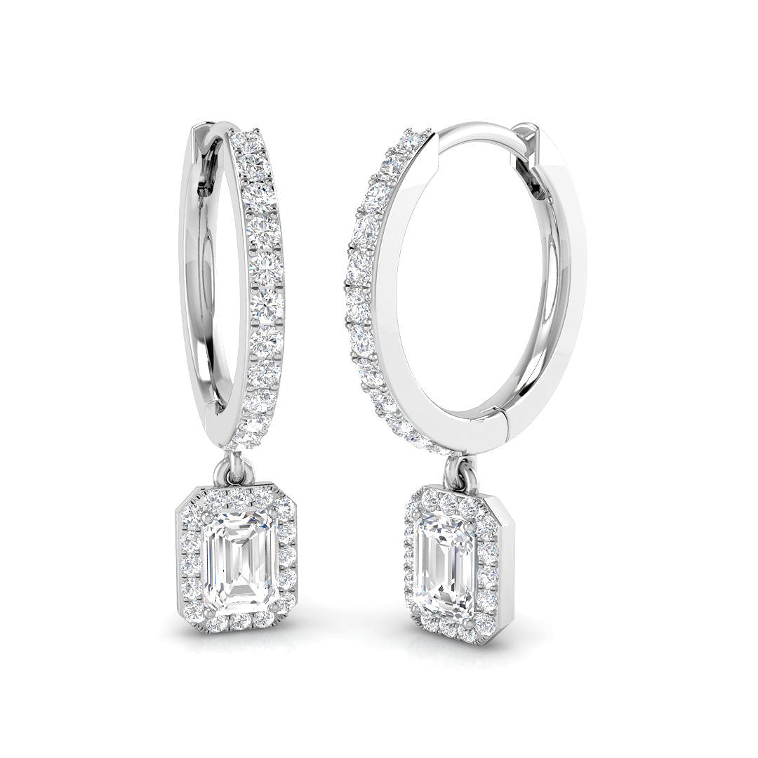 SE6235 — Earrings - 9k White Gold