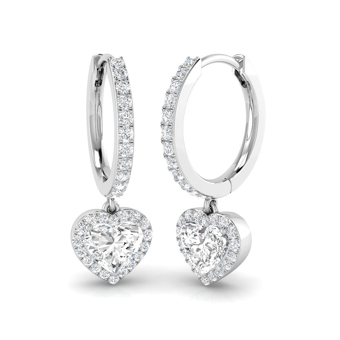 SE6237 — Earrings - 9k White Gold