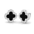 SE6243 — Earrings - 9k White Gold